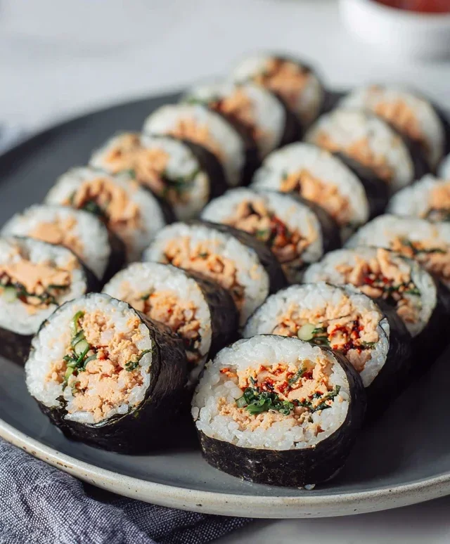 Easy 15-min. Spicy Tuna Kimbap