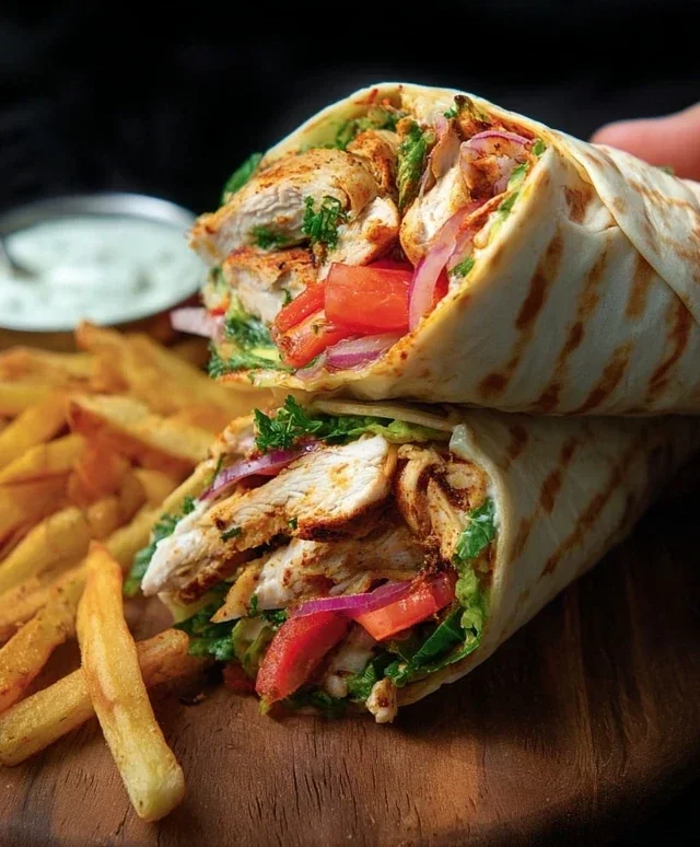 Chicken Shawarma Wrap