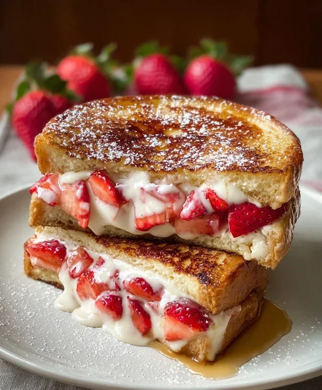Strawberry Cheesecake French Toast