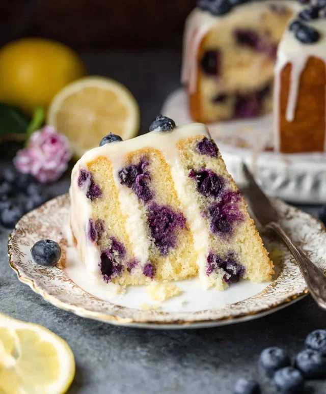Lemon Blueberry Cake
