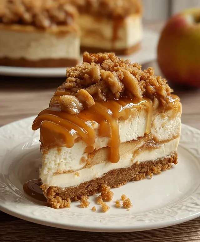 No bake Apple pie cheesecake