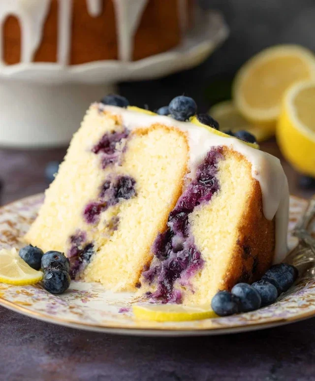 Lemon Blueberry Cake