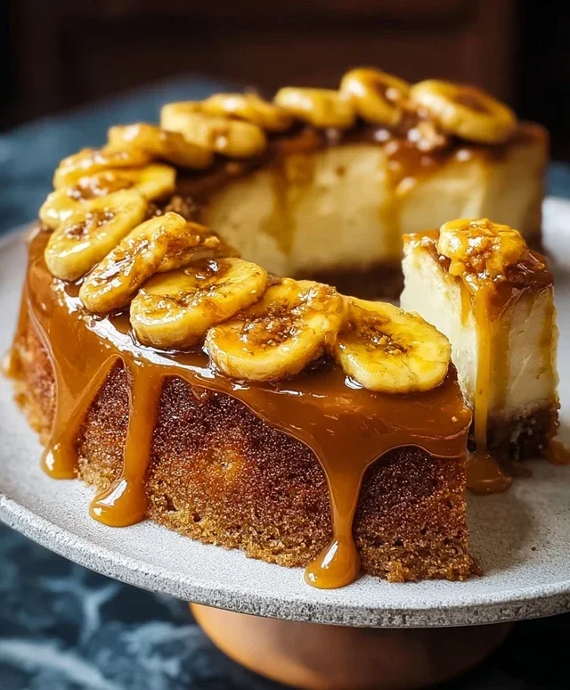 Bananas Foster Cake