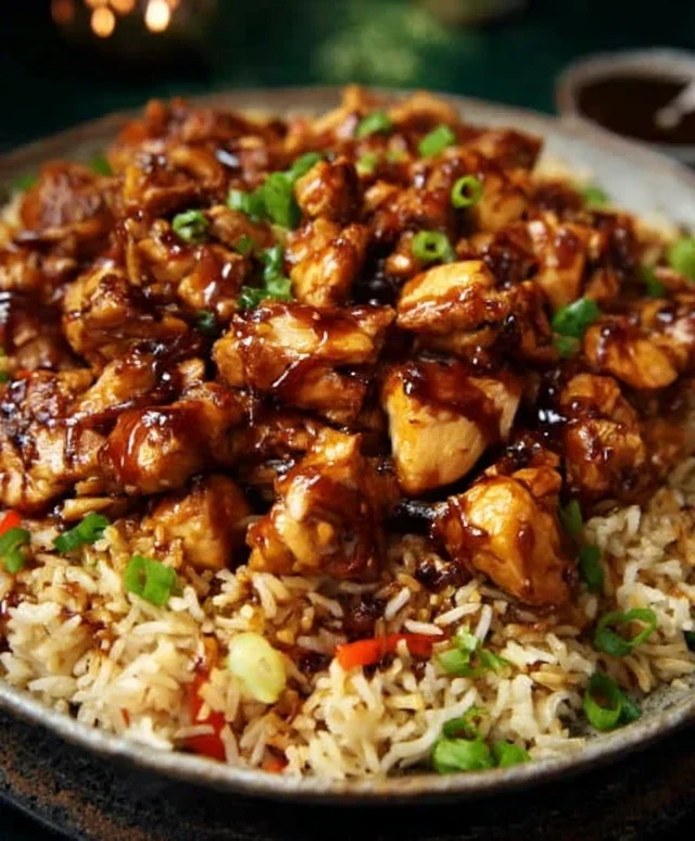 One-Pan Bold Honey BBQ Chicken Rice