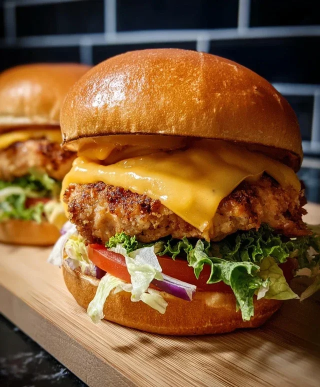 Ground Chicken Smash Burgers