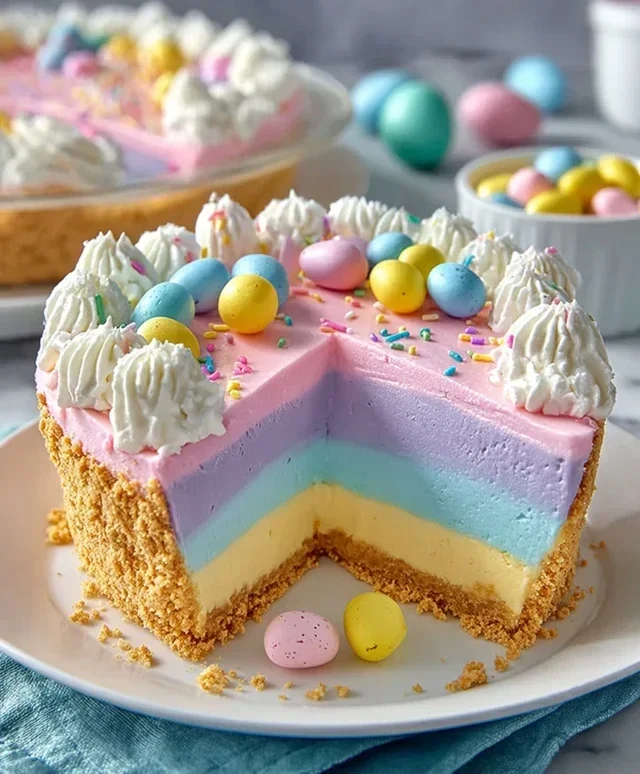 Easter Jello-O Pie