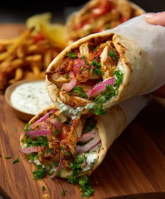 Chicken Shawarma Wrap