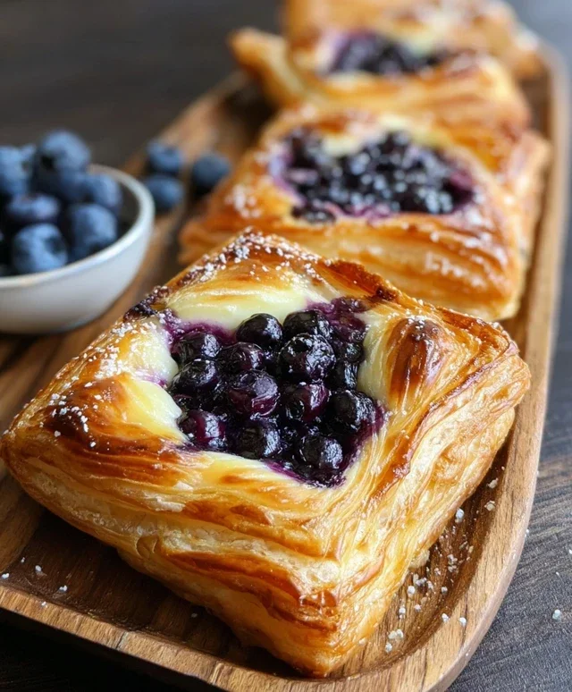 Blueberry Cheese Danish