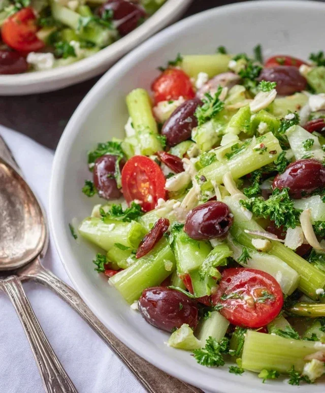 Mediterranean Celery Salad