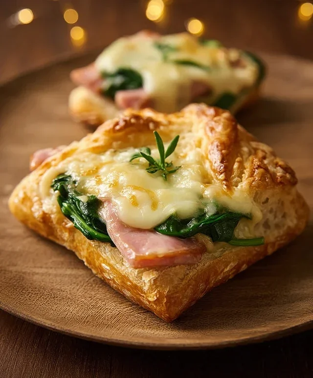 Beef Beef Ham and Cheese with Spinach