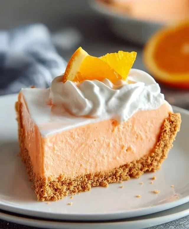 Jello Creamsicle Pie