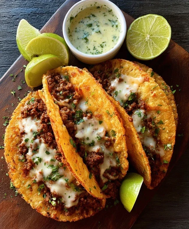 Crispy Ground Beef Tacos