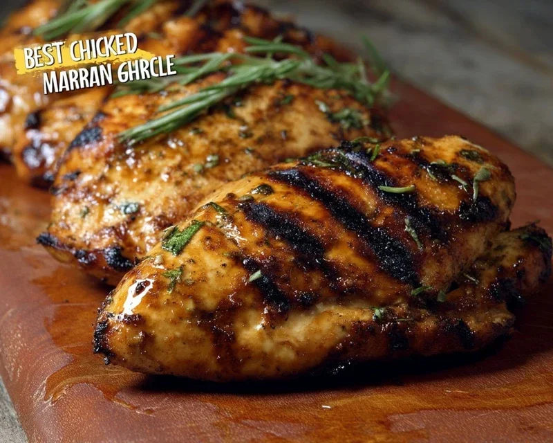 The BEST EVER Grilled Chicken Marinade