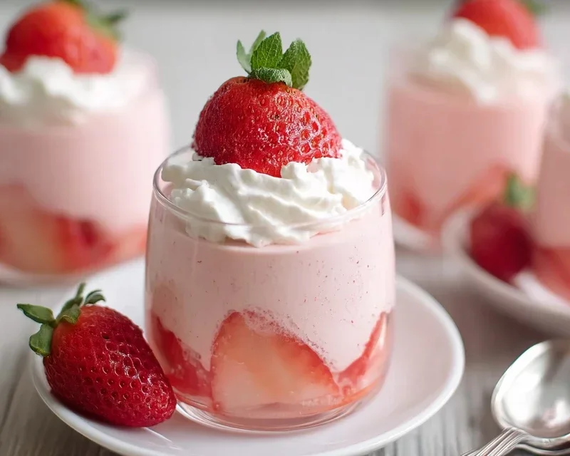 Strawberry Mousse