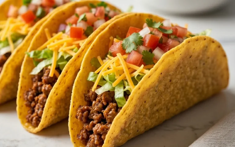 Crispy Ground Beef Tacos
