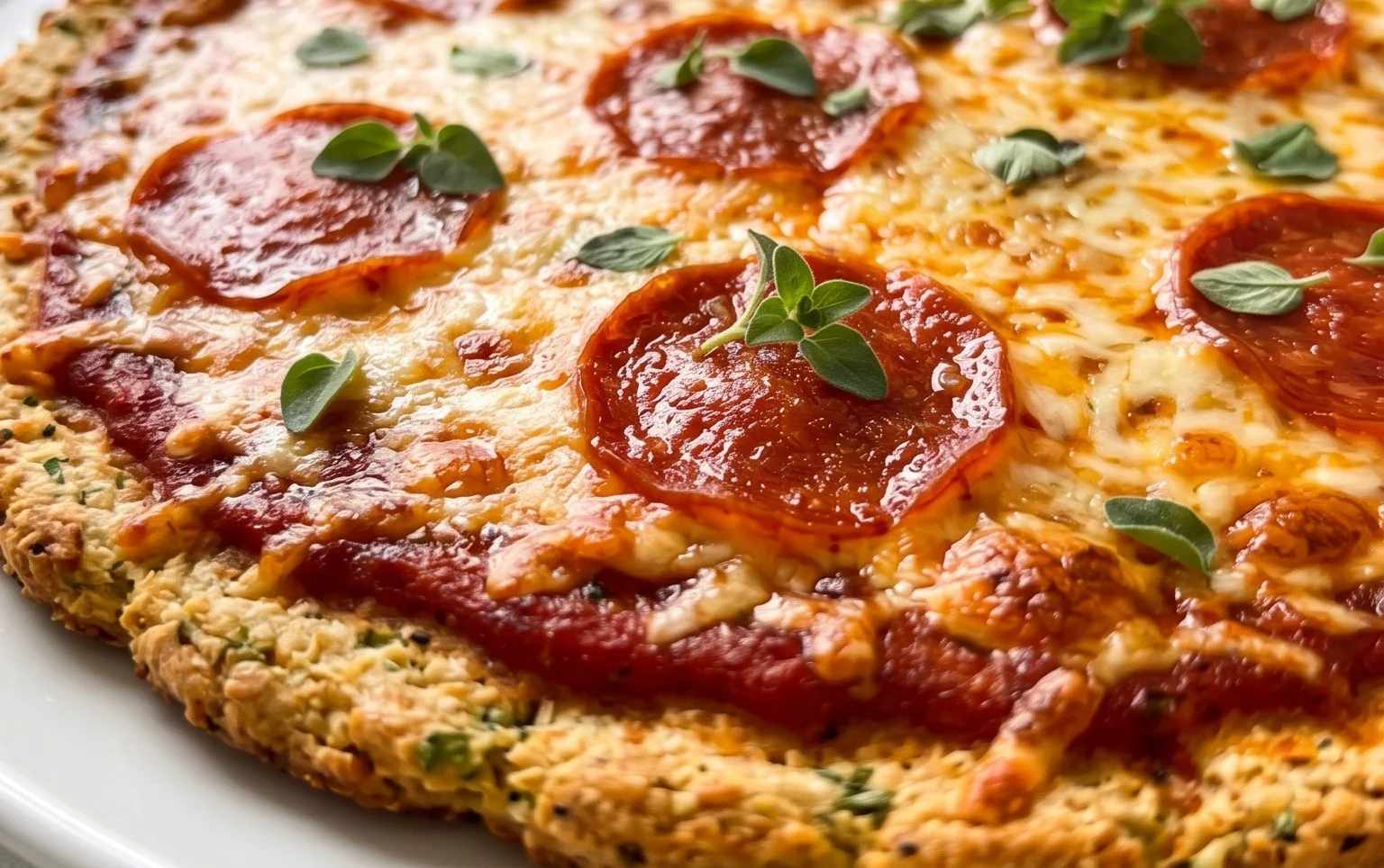 Chicken Crust Pizza (Low Carb + High Protein