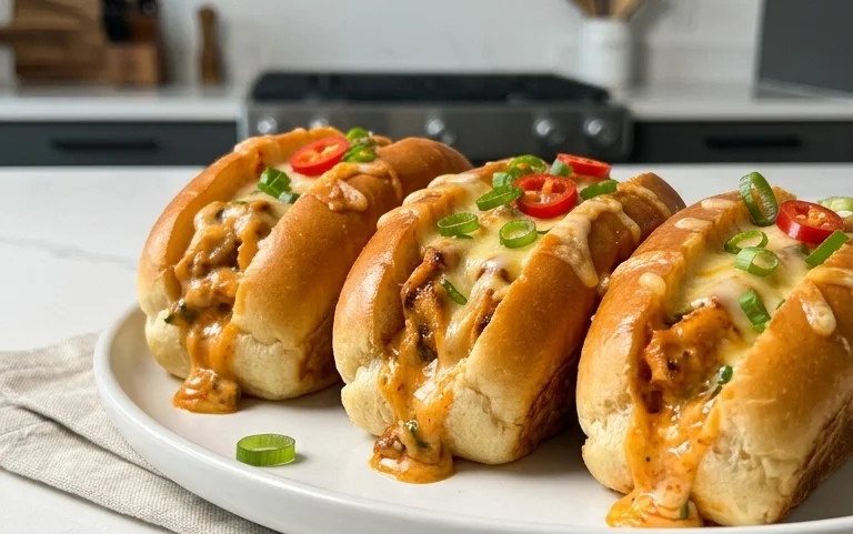 Cheesy Dynamite Chicken Buns