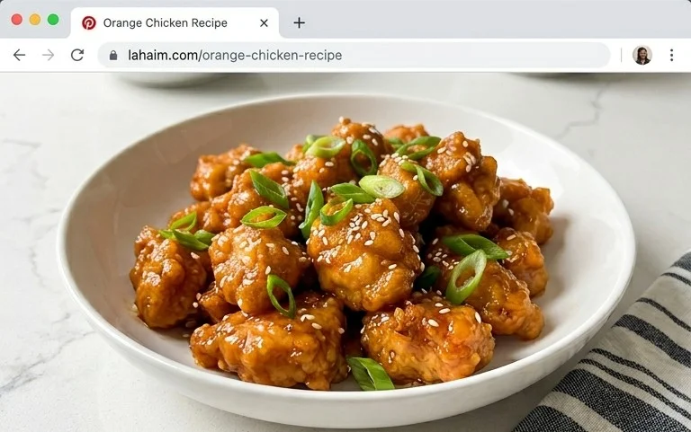 Orange Chicken Recipe