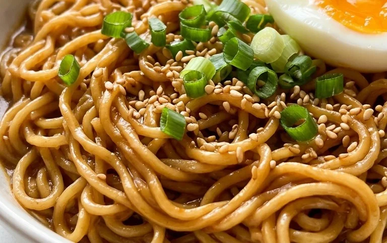 Easy Saucy Ramen Noodles