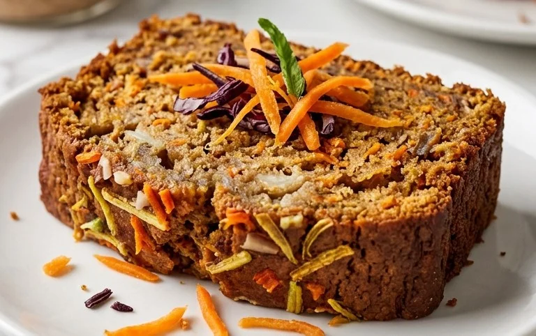 Dairy Free Carrot Cake Banana Bread