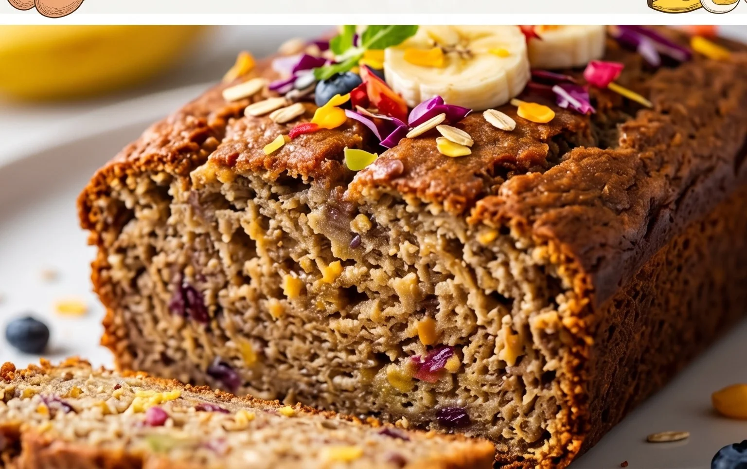 Healthy 5-Ingredient Flourless Banana Bread