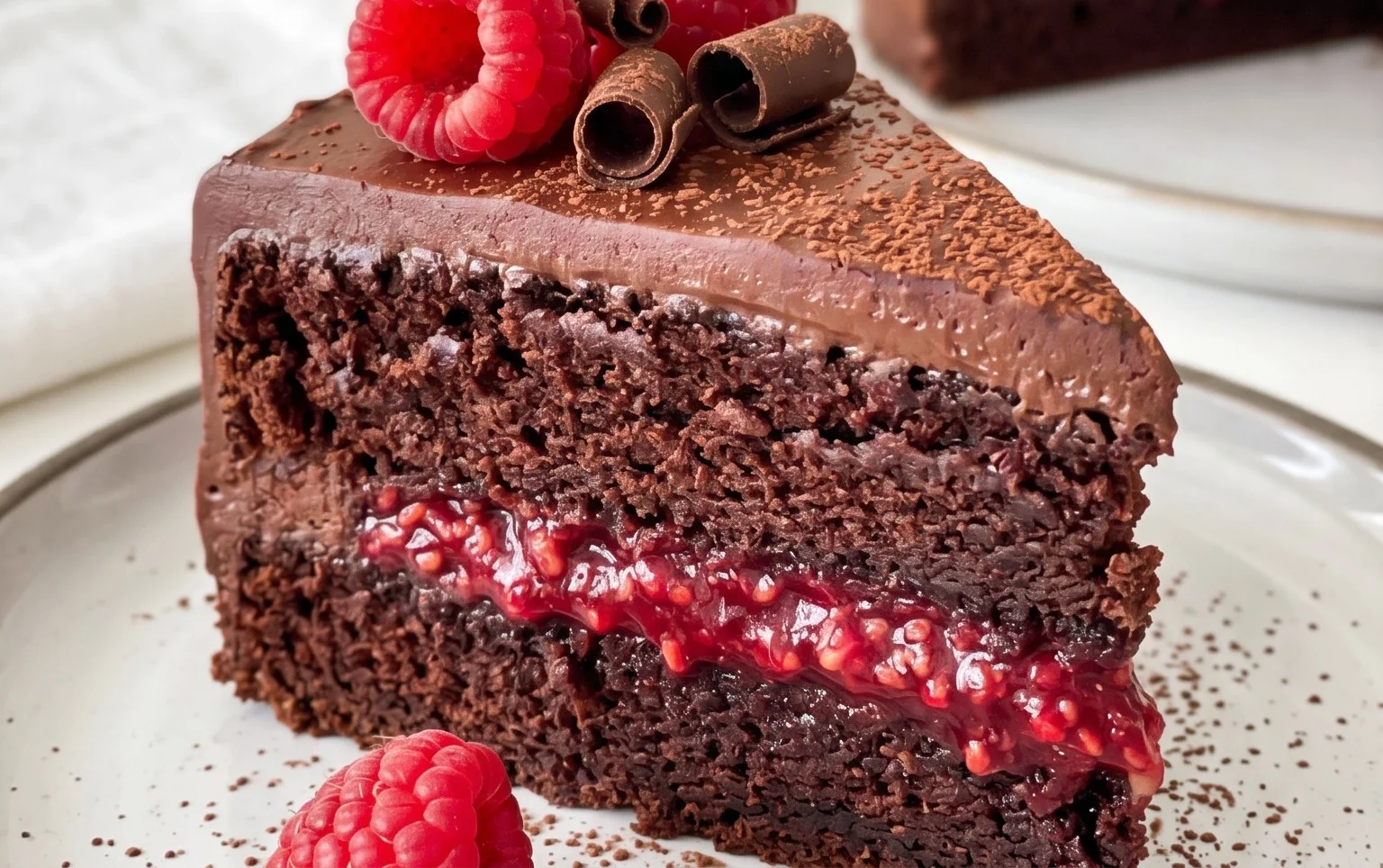 Chocolate Raspberry Cake