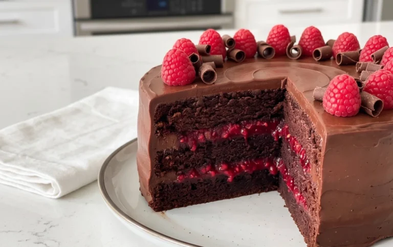 Chocolate Raspberry Cake