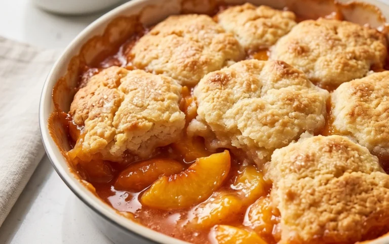 Fresh Peach Cobbler