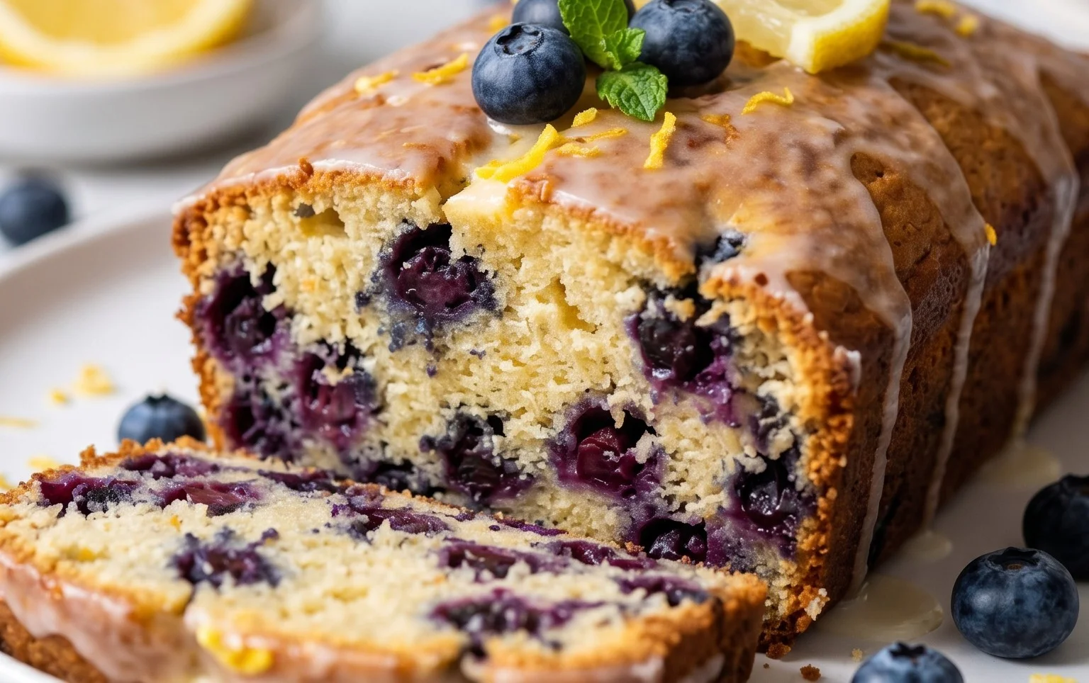 Blueberry and Lemon Loaf