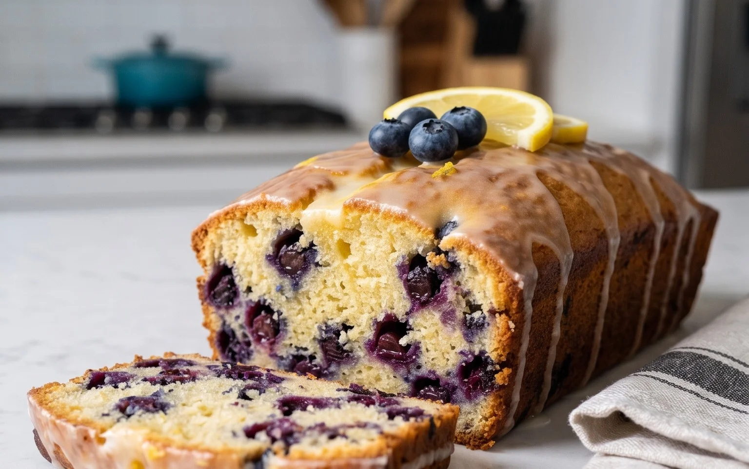 Blueberry and Lemon Loaf