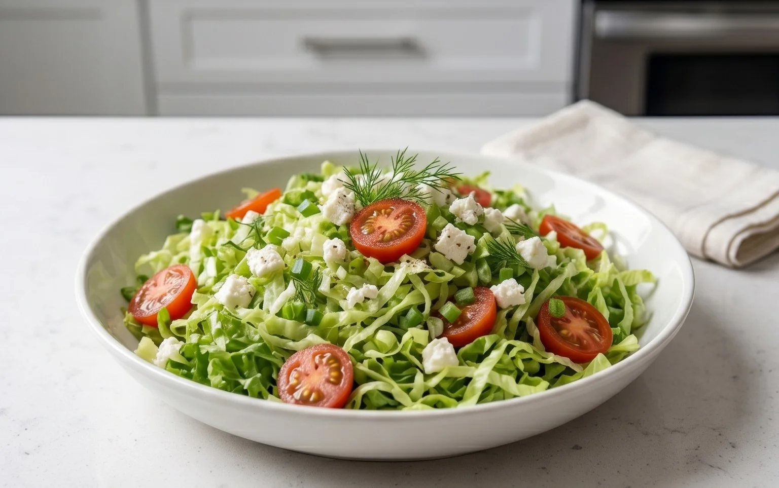 Maroulosalata (Greek Lettuce Salad)
