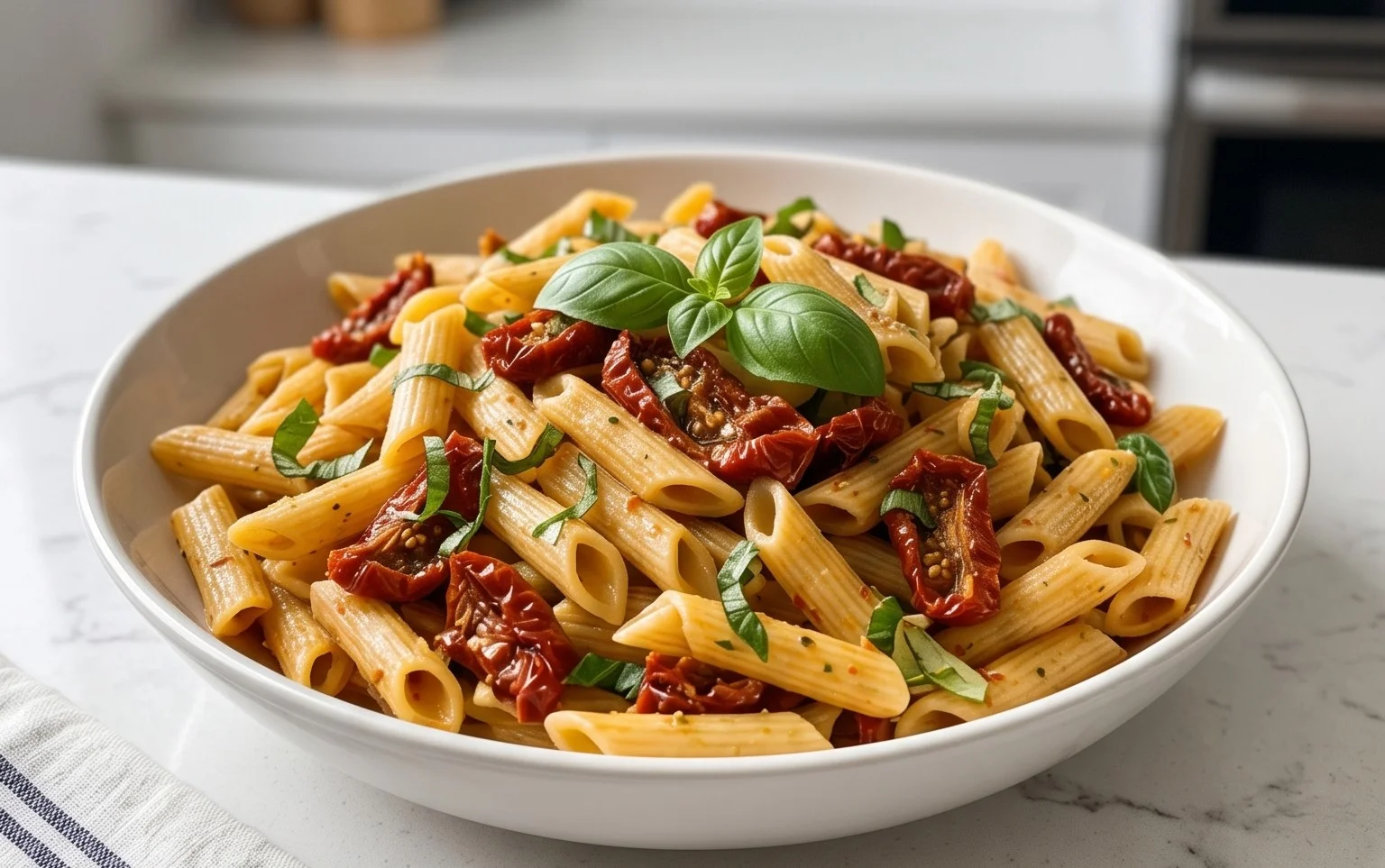 Sun Dried Tomato Pasta Salad