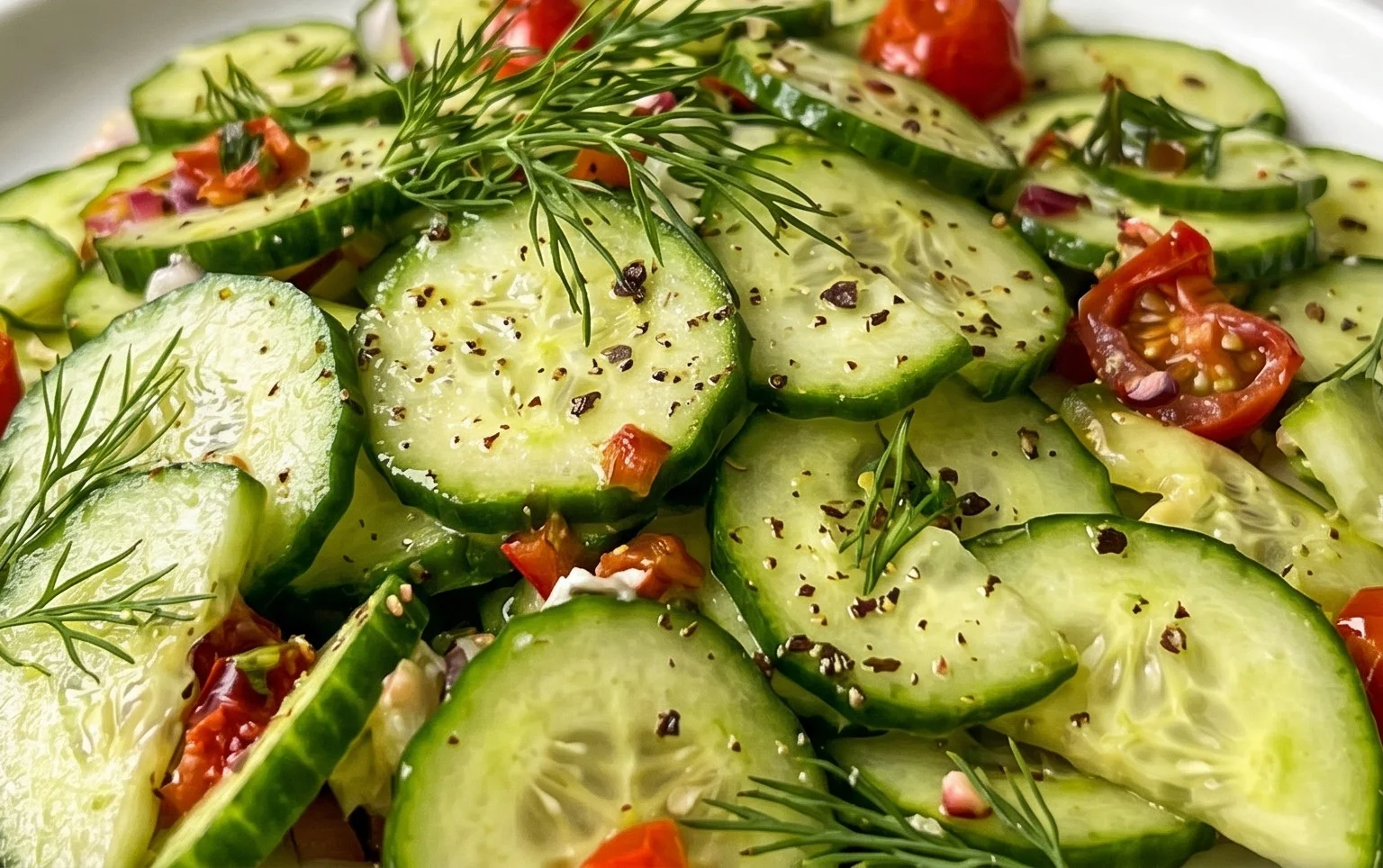 Polish Cucumber Salad