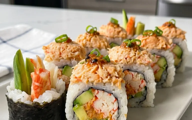 Kani Sushi (Spicy Crab Roll)