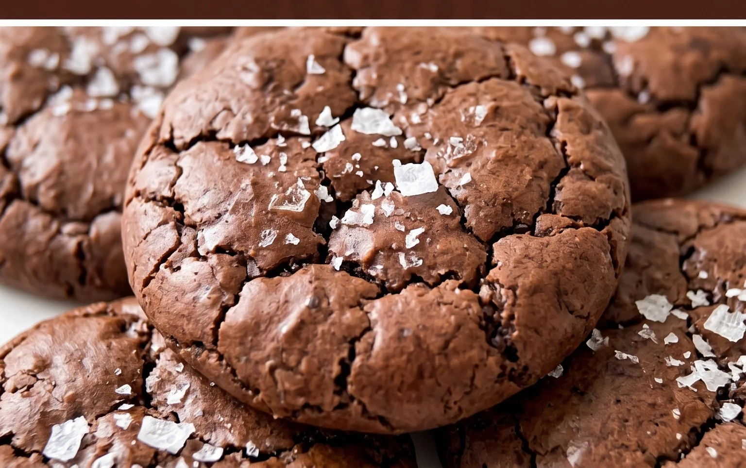 Salted Brownie Cookies