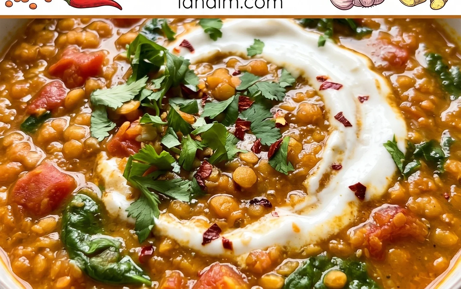 Spicy Red Lentil Curry
