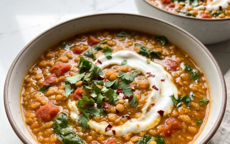 Spicy Red Lentil Curry