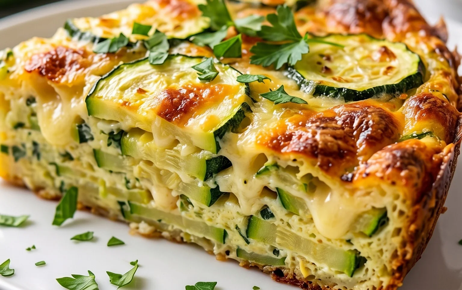 Crustless Zucchini Quiche Recipe