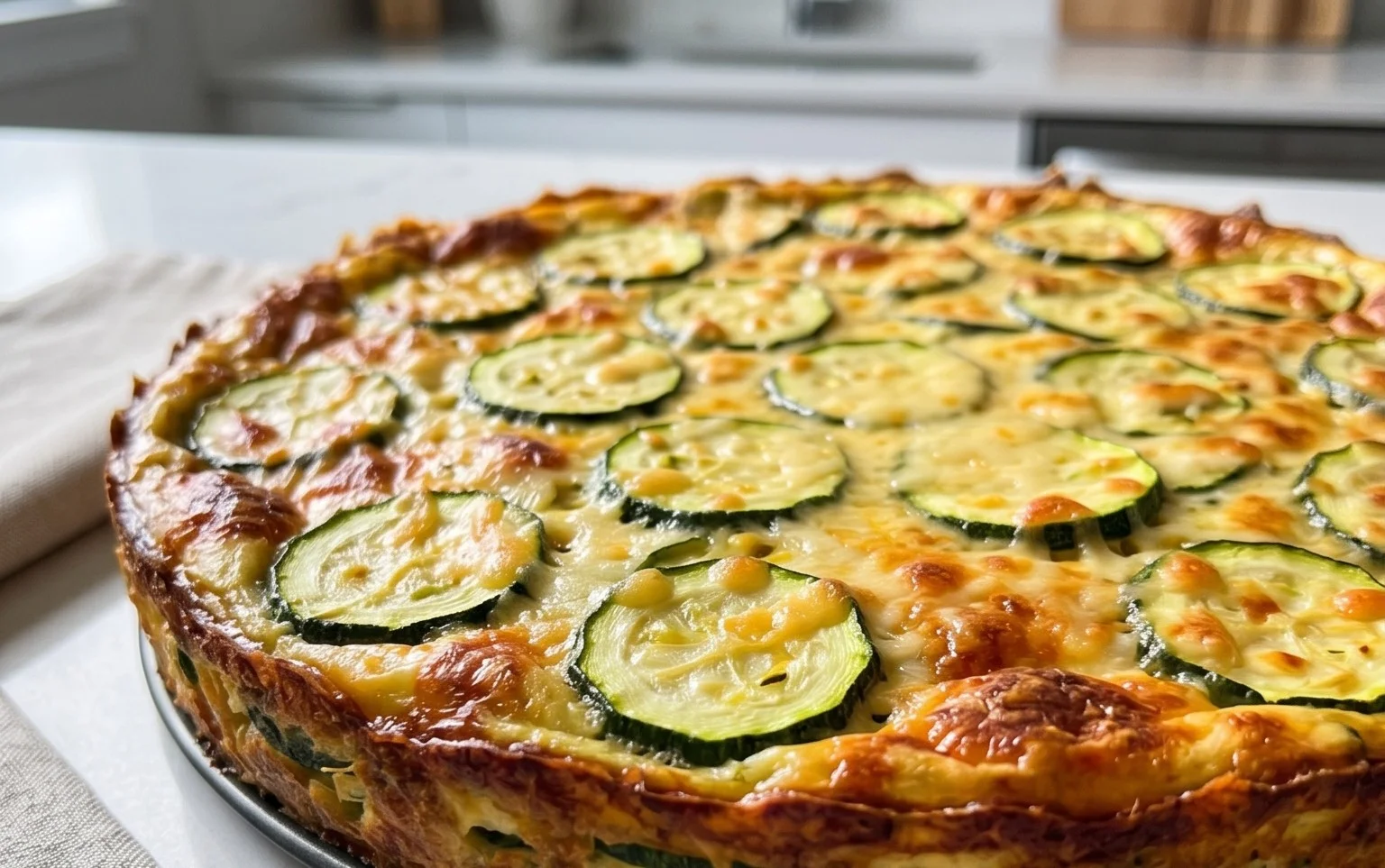 Crustless Zucchini Quiche Recipe