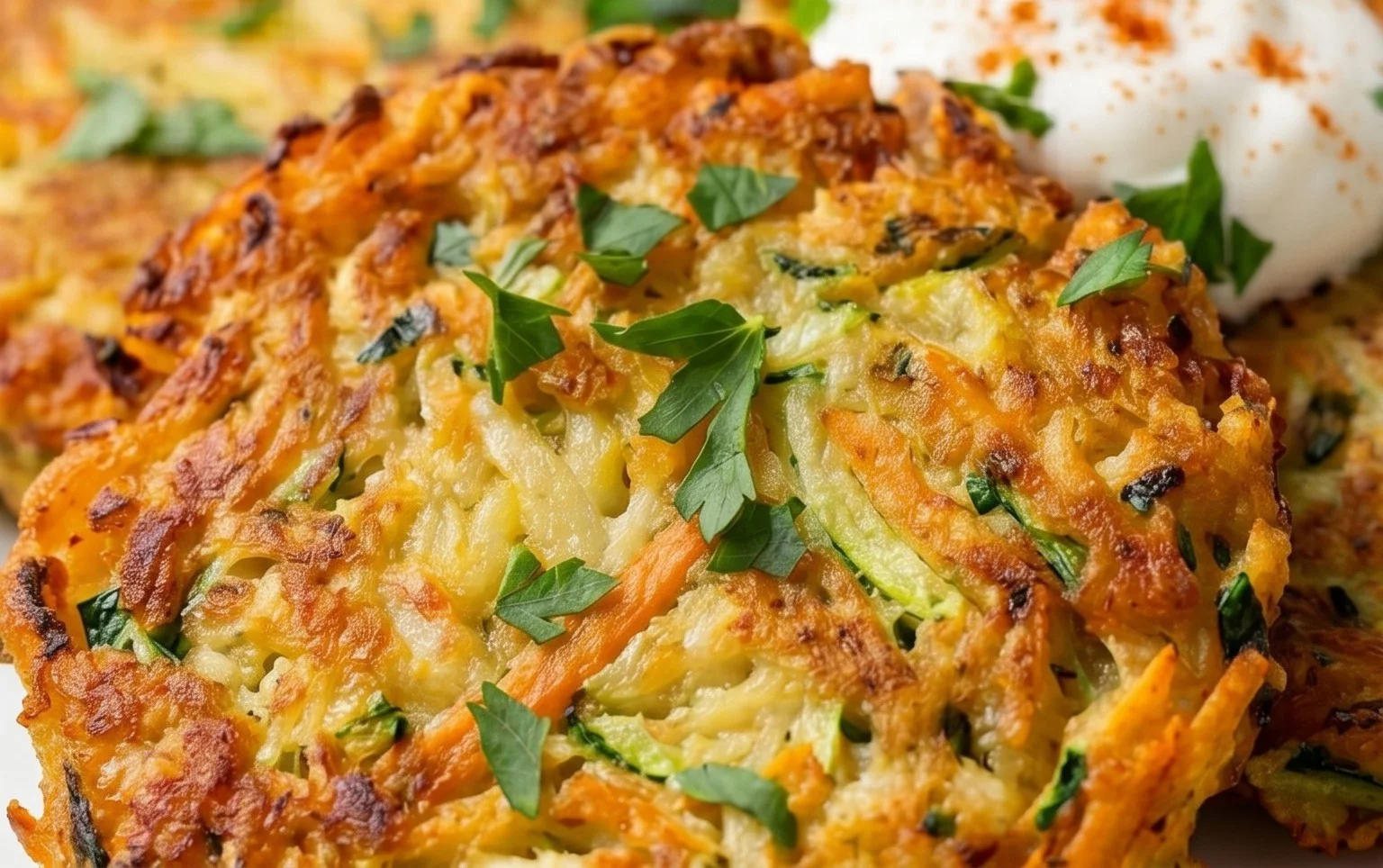 Vegetable Potato Fritters