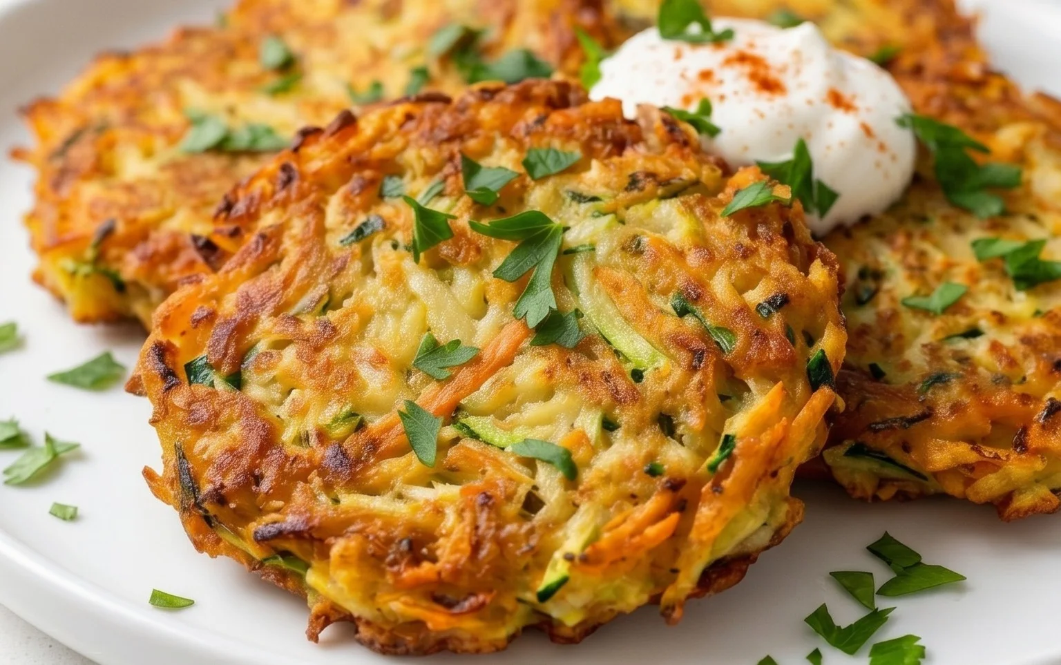 Vegetable Potato Fritters