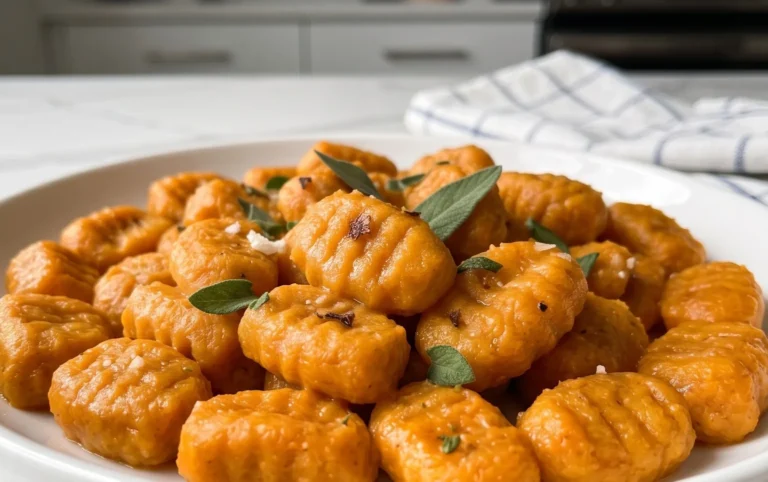 Sweet Potato Gnocchi