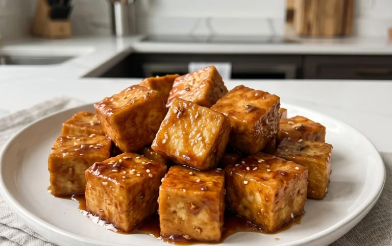 Honey Garlic Tofu