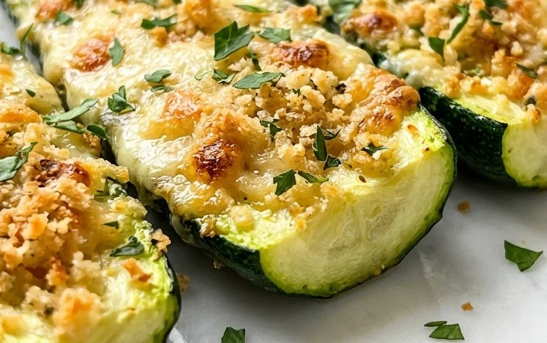 Baked Parmesan Zucchini