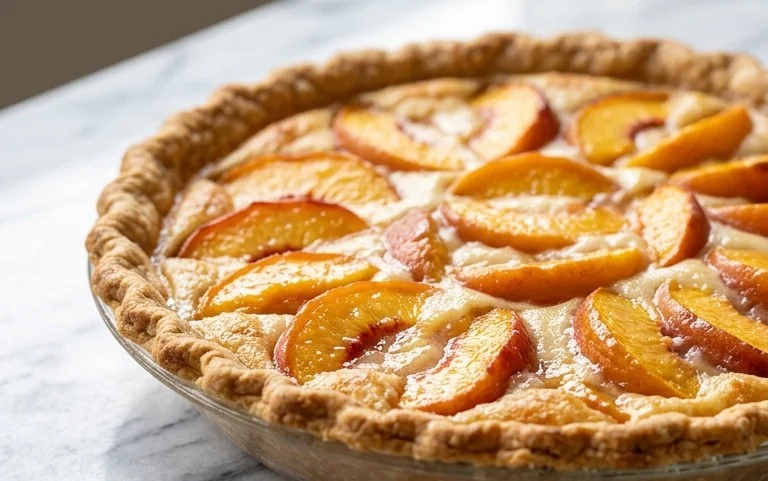 Peaches and Cream Pie