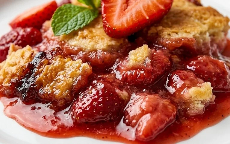 Strawberry Cobbler