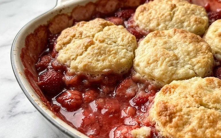 Strawberry Cobbler