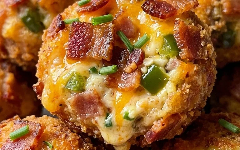 Beef Bacon Jalapeño Popper Cheese Balls