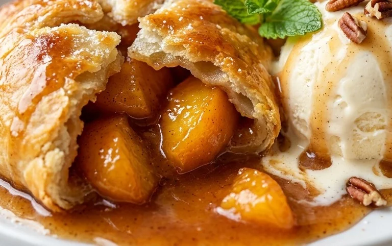 Peach Dumplings
