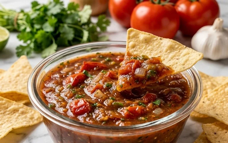 Blender Salsa (Restaurant Style Salsa)